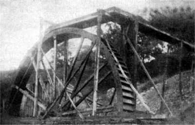 The Overshot Water Wheel about 1900