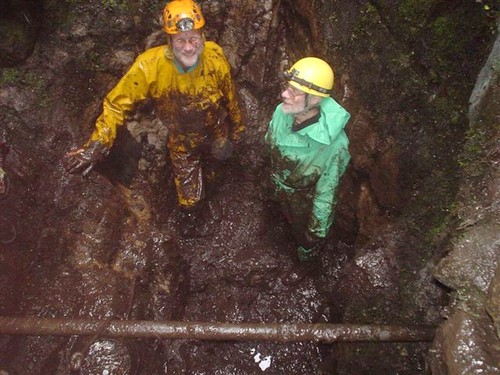 DC and JWG in the Slough of Despond: Photo: John Sellers