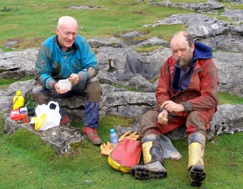 John Sellers and Phil Johnstone - Another Happy Day of Digging at Stile Pot