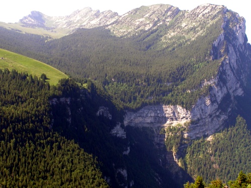 Photograph of The upland synclinal valley of l'Aup du Seuil