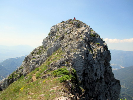 Photograph of the summit of la Pinéa