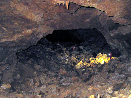 Photograph of main passage in the Grotte Chevalier, Dent de Crolles