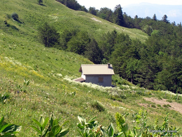 Photograph of the Cabane de Jusson on la Grande Sure