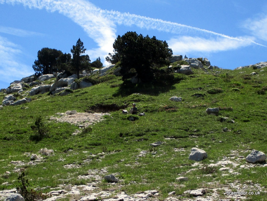 Gouffre de la Pulpite Irréversible from the summit path