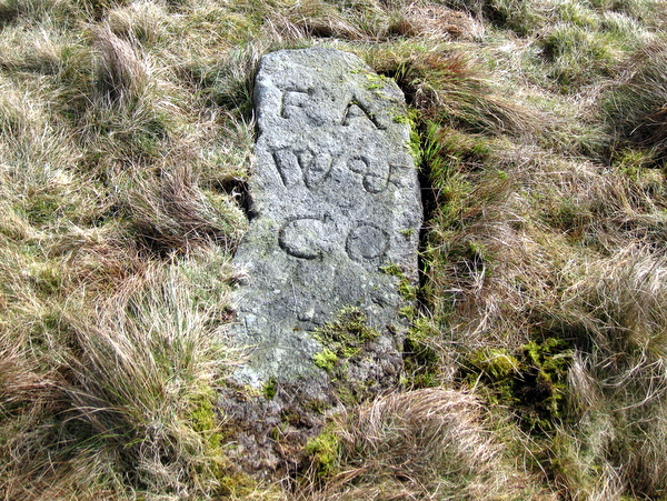 Photograph of meer stone 20 - Grassington Moor