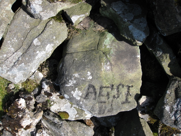 Photograph of meer stone 43 - Grassington Moor