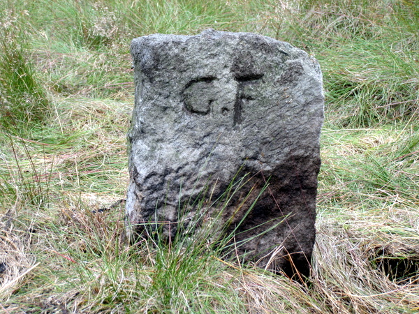 Photograph of meer stone 52 - Grassington Moor