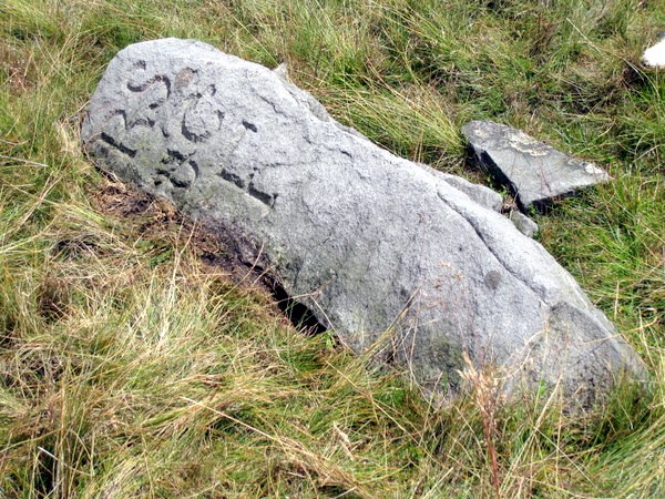 Photograph of meer stone 56 - Grassington Moor