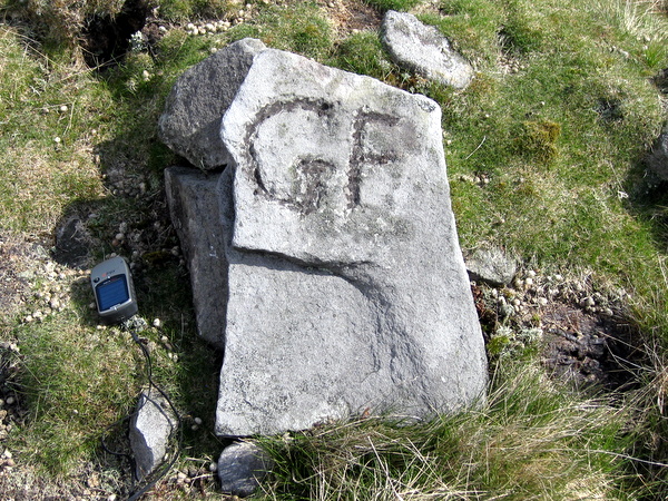 Photograph of meer stone 64 - Grassington Moor